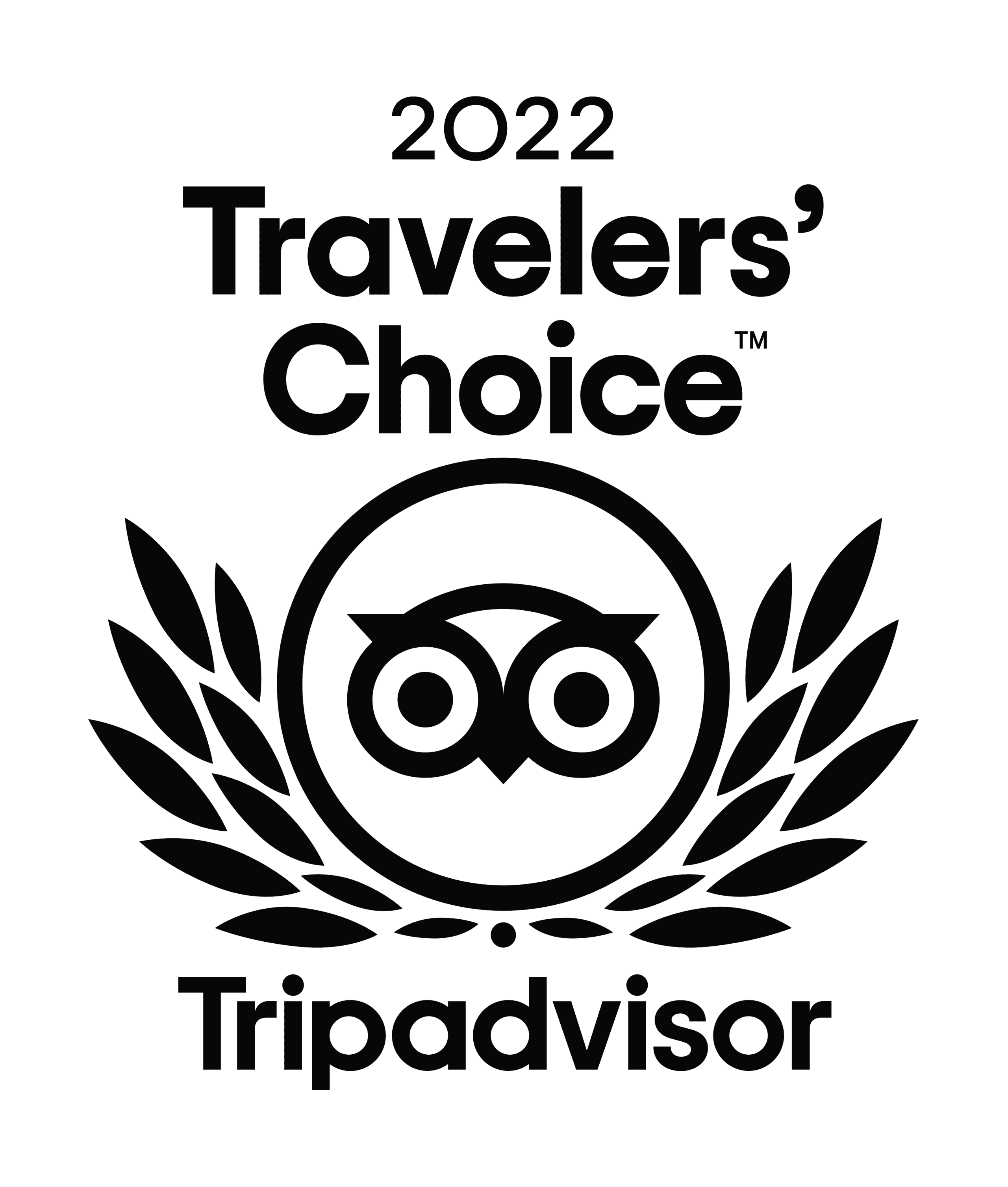 TripAdvisor 2022 Travelers’ Choice Award – Winner