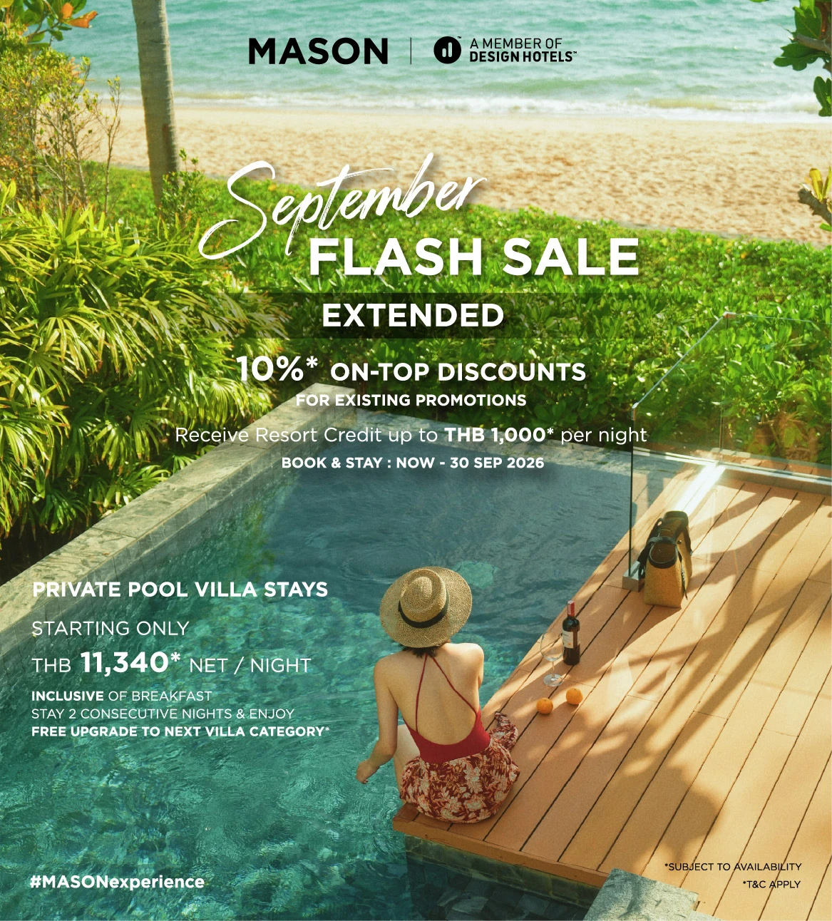 SEPTEMBER FLASH SALE