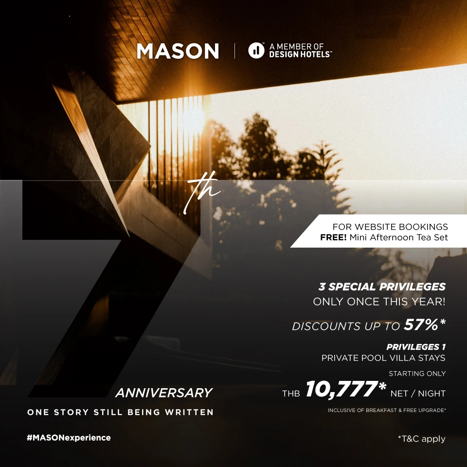 MASON 7th ANNIVERSARY