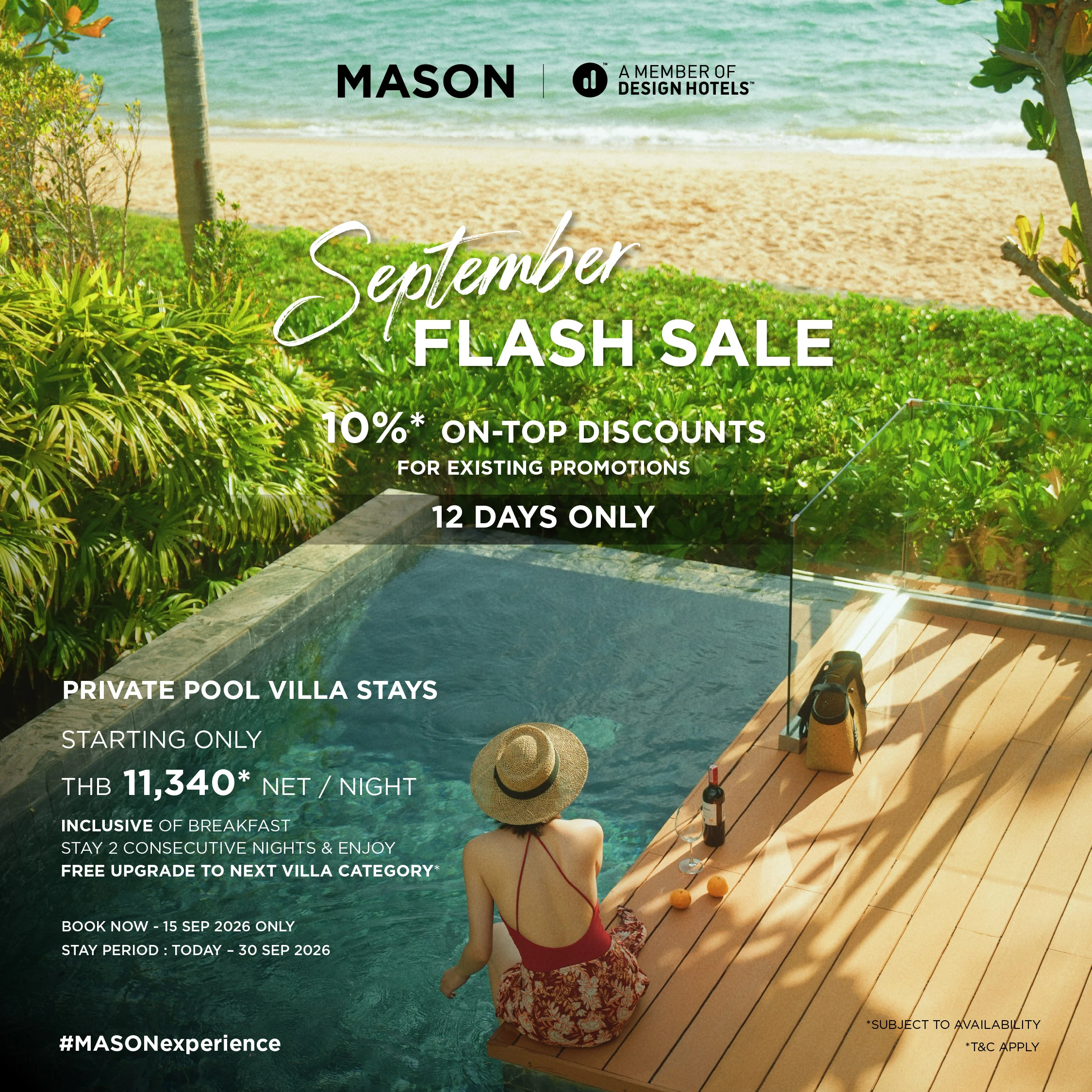 SEPTEMBER FLASH SALE | 12 DAYS ONLY