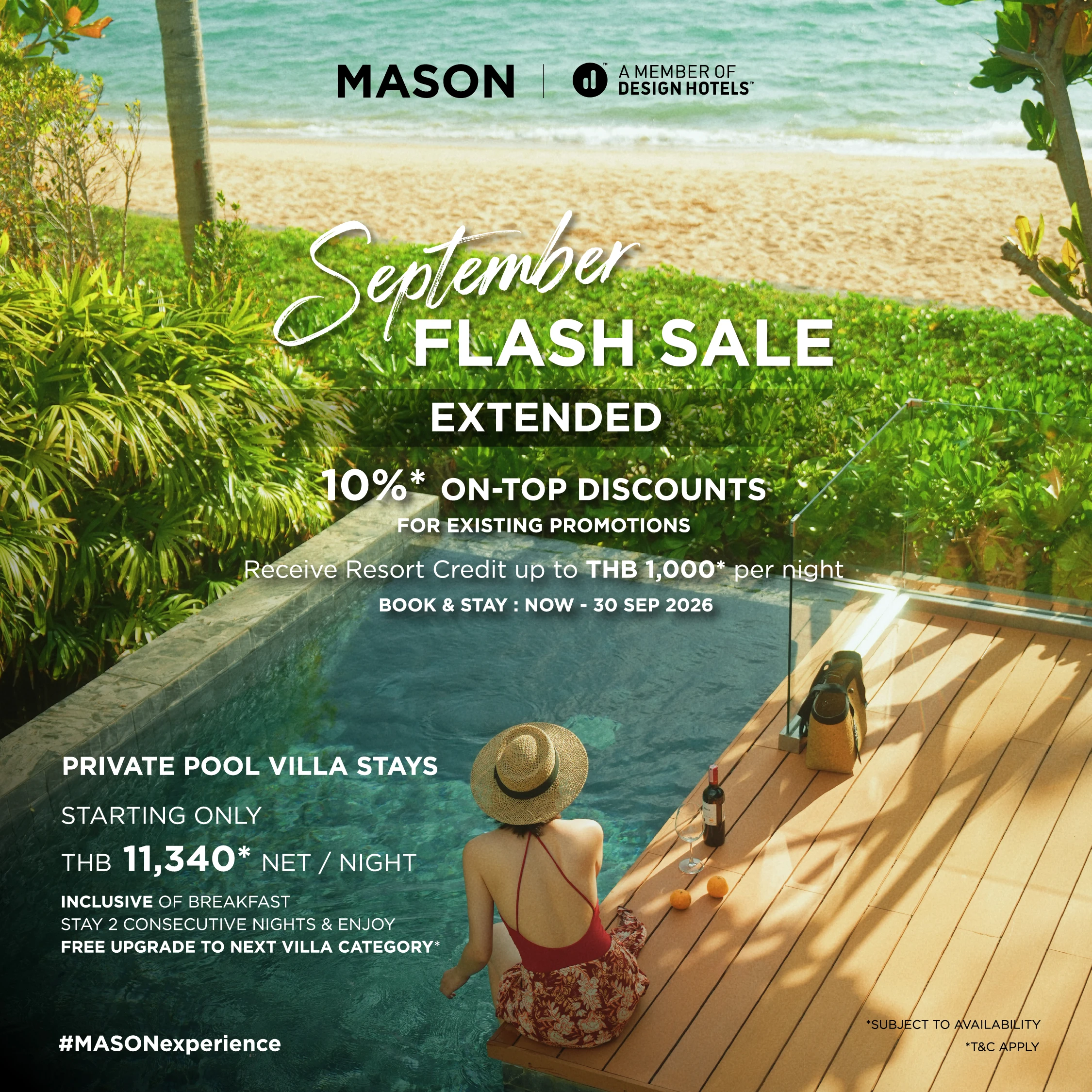 SEPTEMBER FLASH SALE
