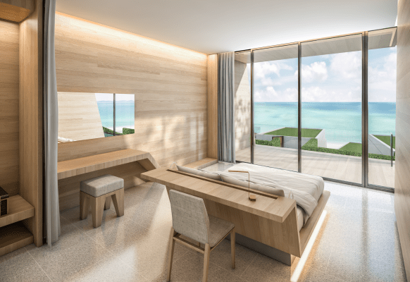 Sea view bedroom Mason Pattaya