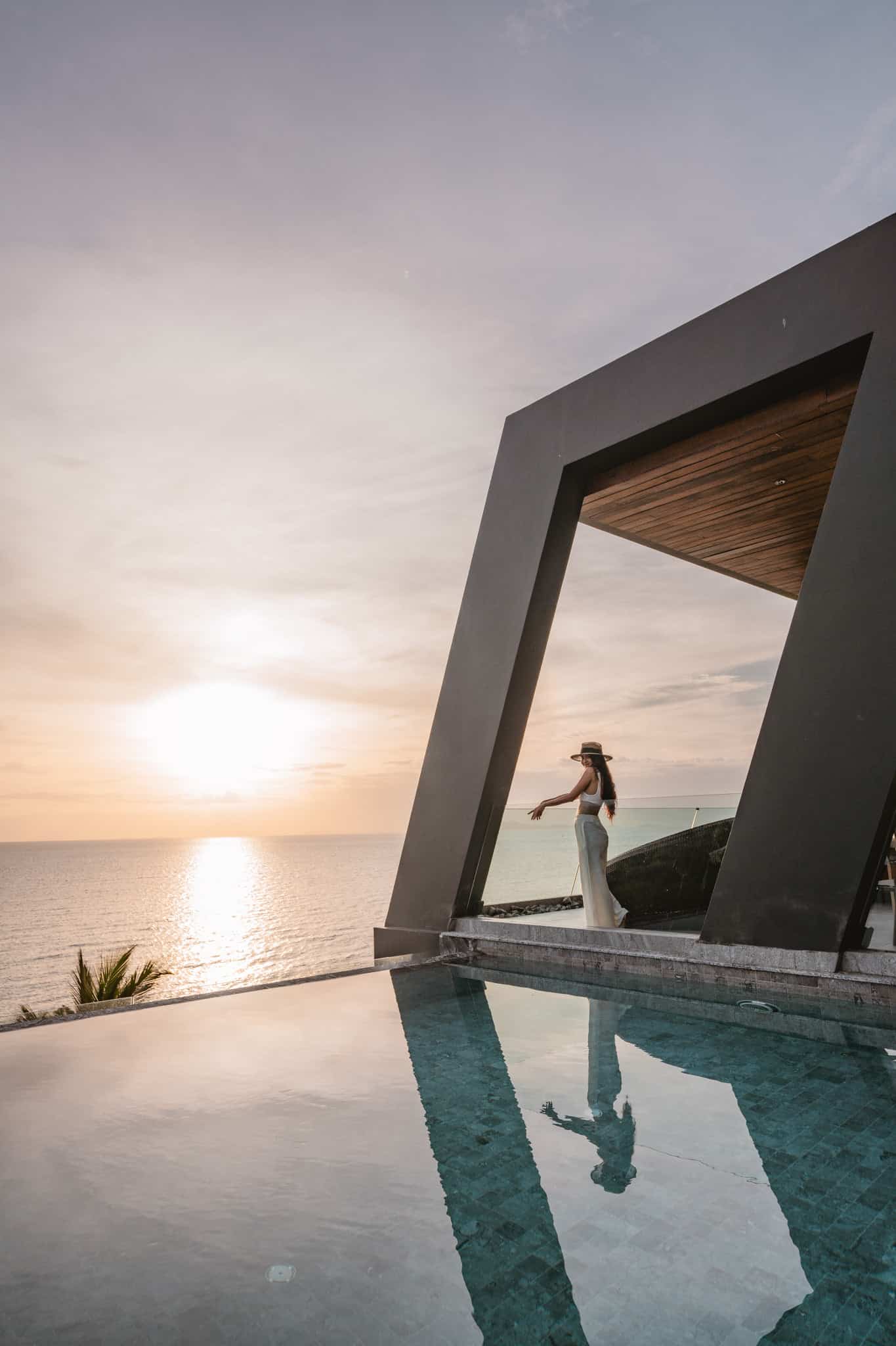 Find peace and tranquility by staying in a private pool villa.