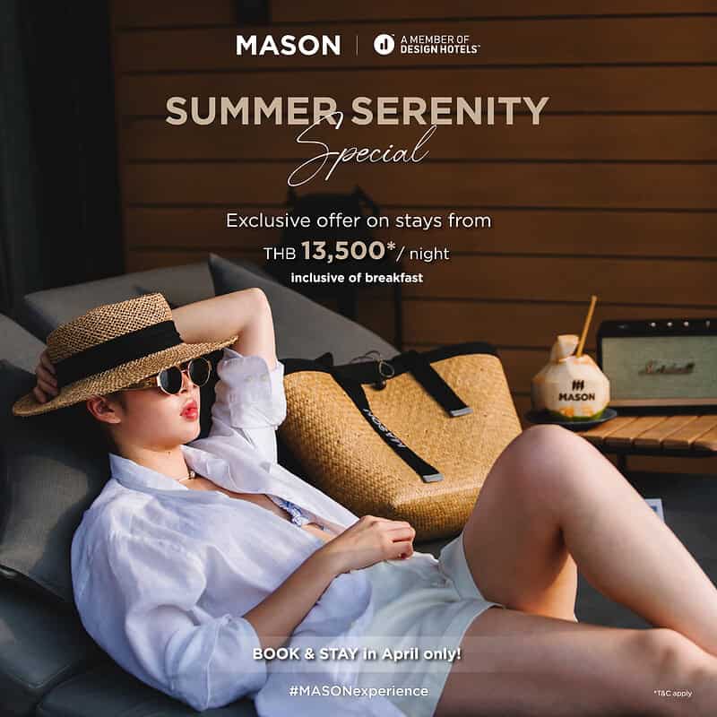 Special Offers PaG 2 - MASON Summer Serenity Special square