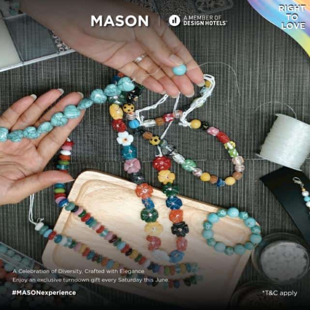 MASON Pattaya’s activities and promotion during Pride Month